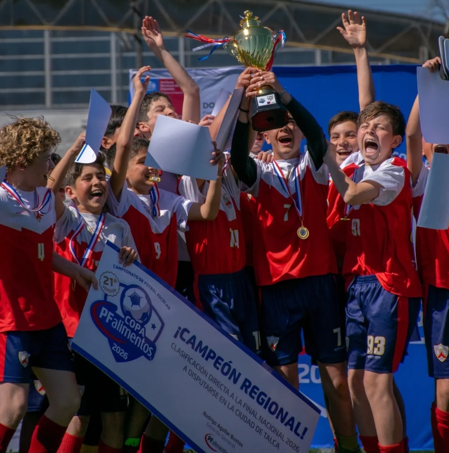 Colegio Instituto Inglés de Rancagua gana la Copa PFalimentos en O’Higgins