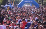 Corrida UOH llenó de colores la Alameda de Rancagua
