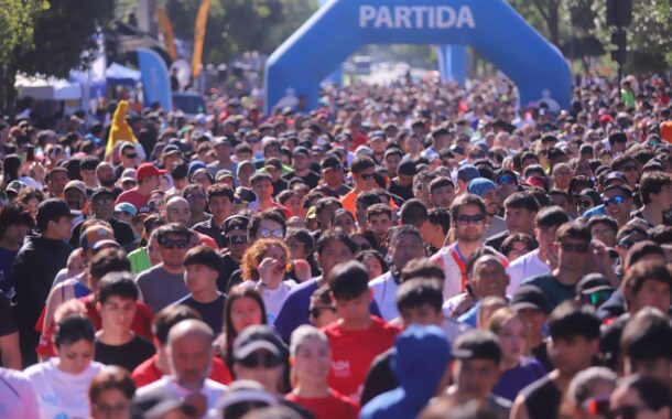 Corrida UOH llenó de colores la Alameda de Rancagua