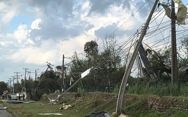 Requínoa: Tornado deja a más 8 mil clientes sin energía